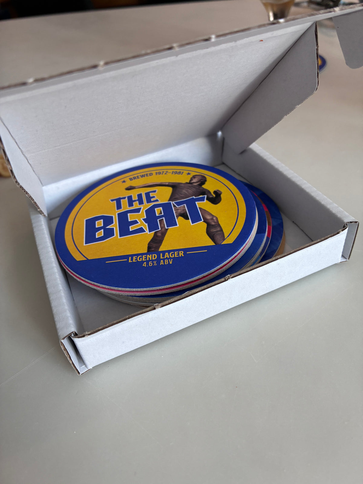 Ipswich Town FC beer mats: Icons collection