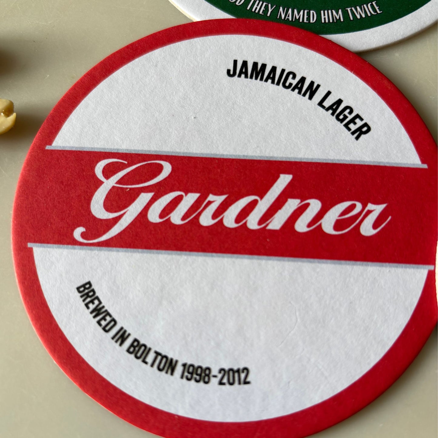 Bolton Wanderers beer mats: 'Icons' collection