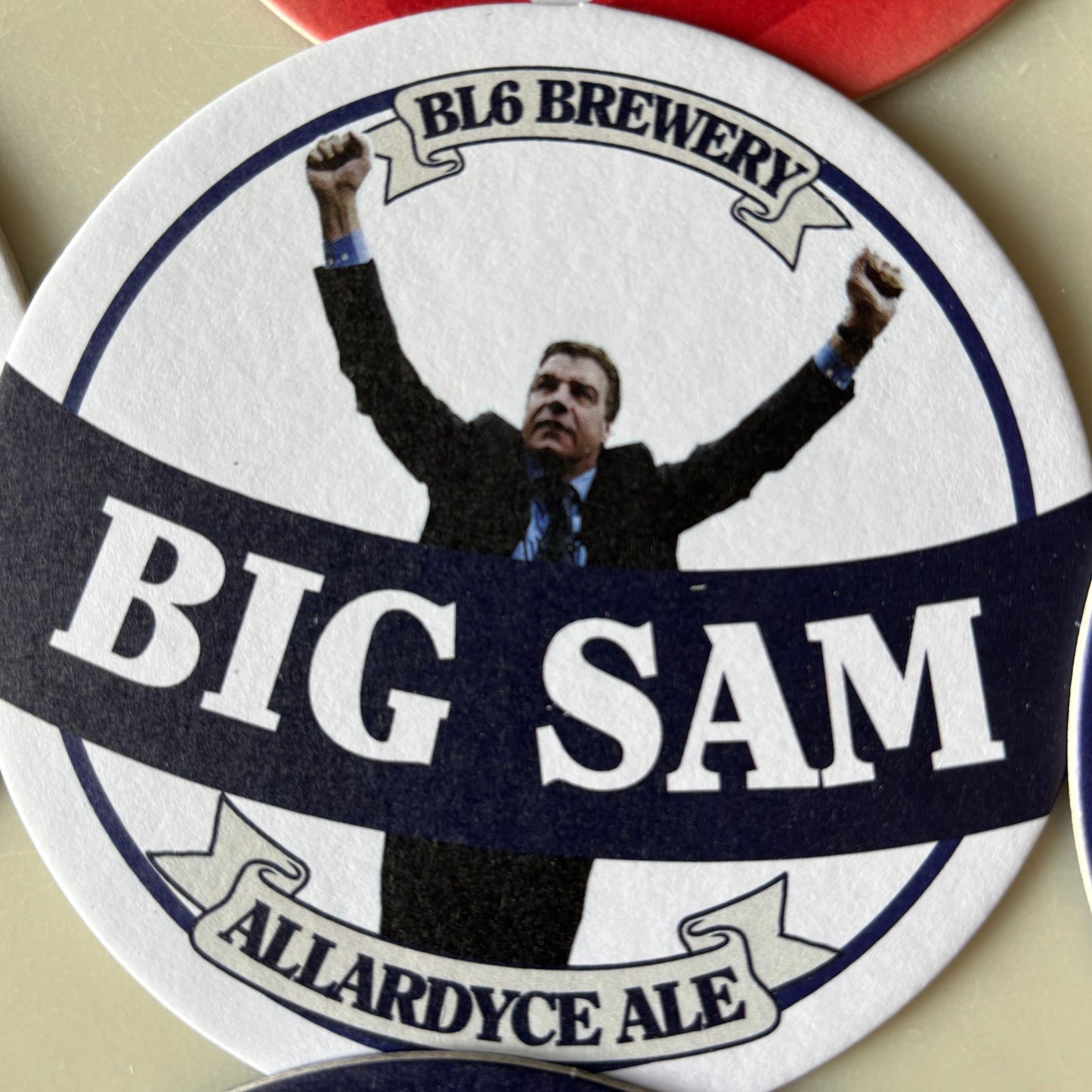 Bolton Wanderers beer mats: 'Icons' collection
