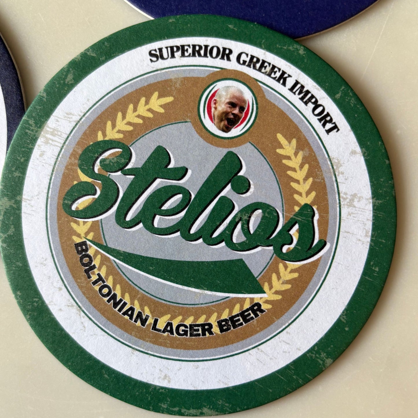 Bolton Wanderers beer mats: 'Icons' collection
