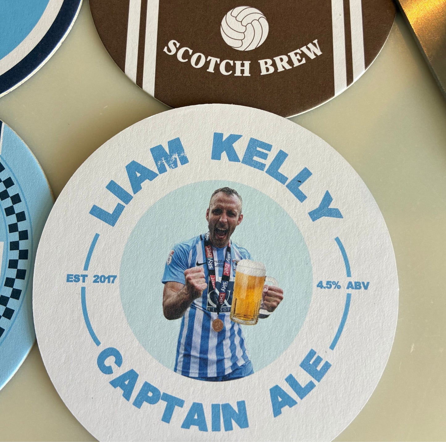 Coventry City FC beer mats: Icons collection