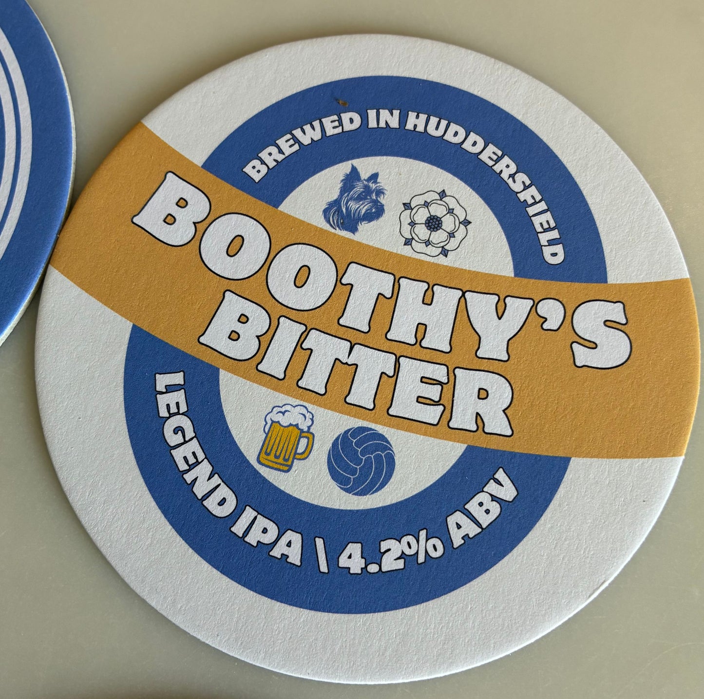 Huddersfield Town FC beer mats: Icons collection