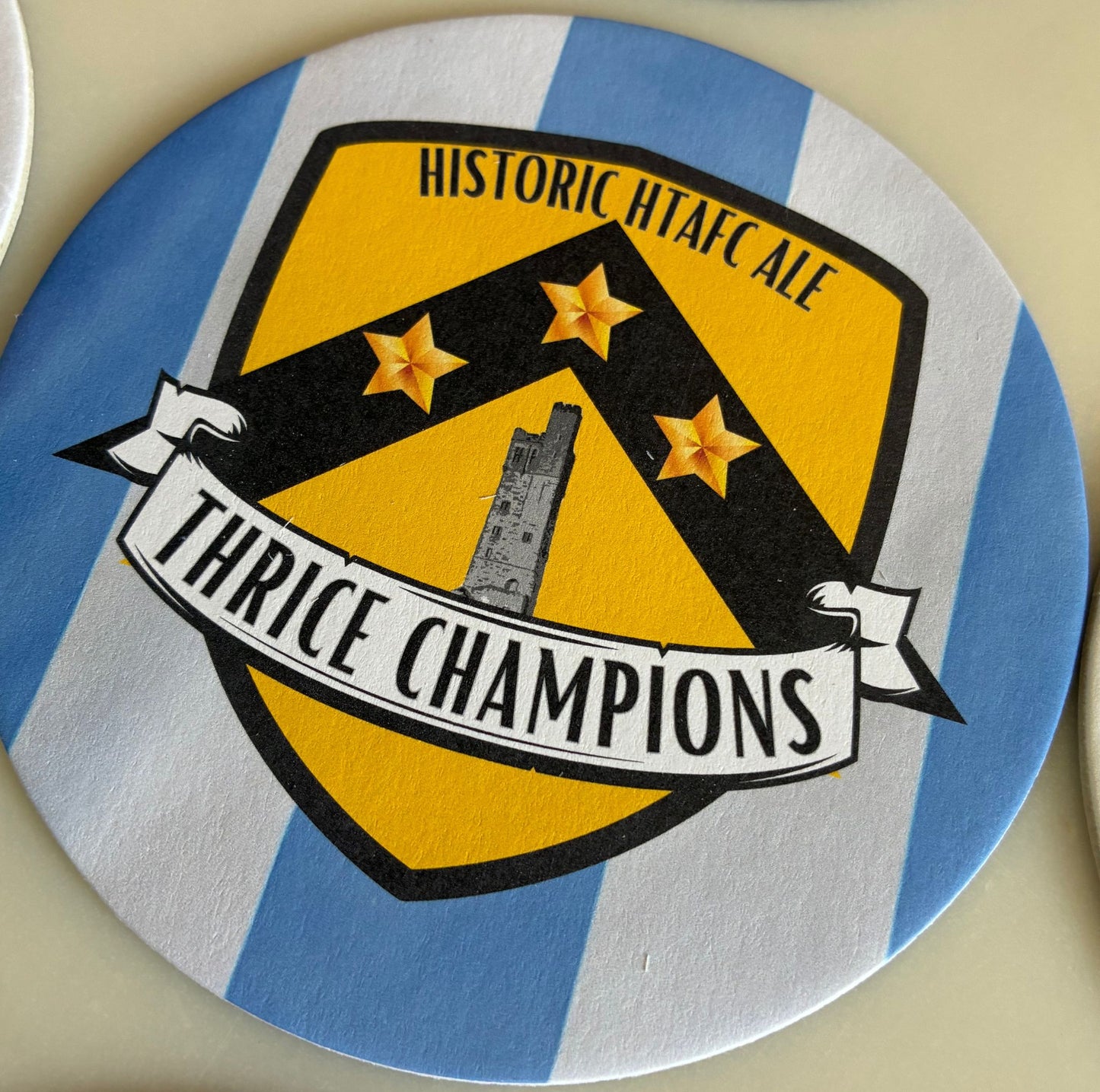 Huddersfield Town FC beer mats: Icons collection