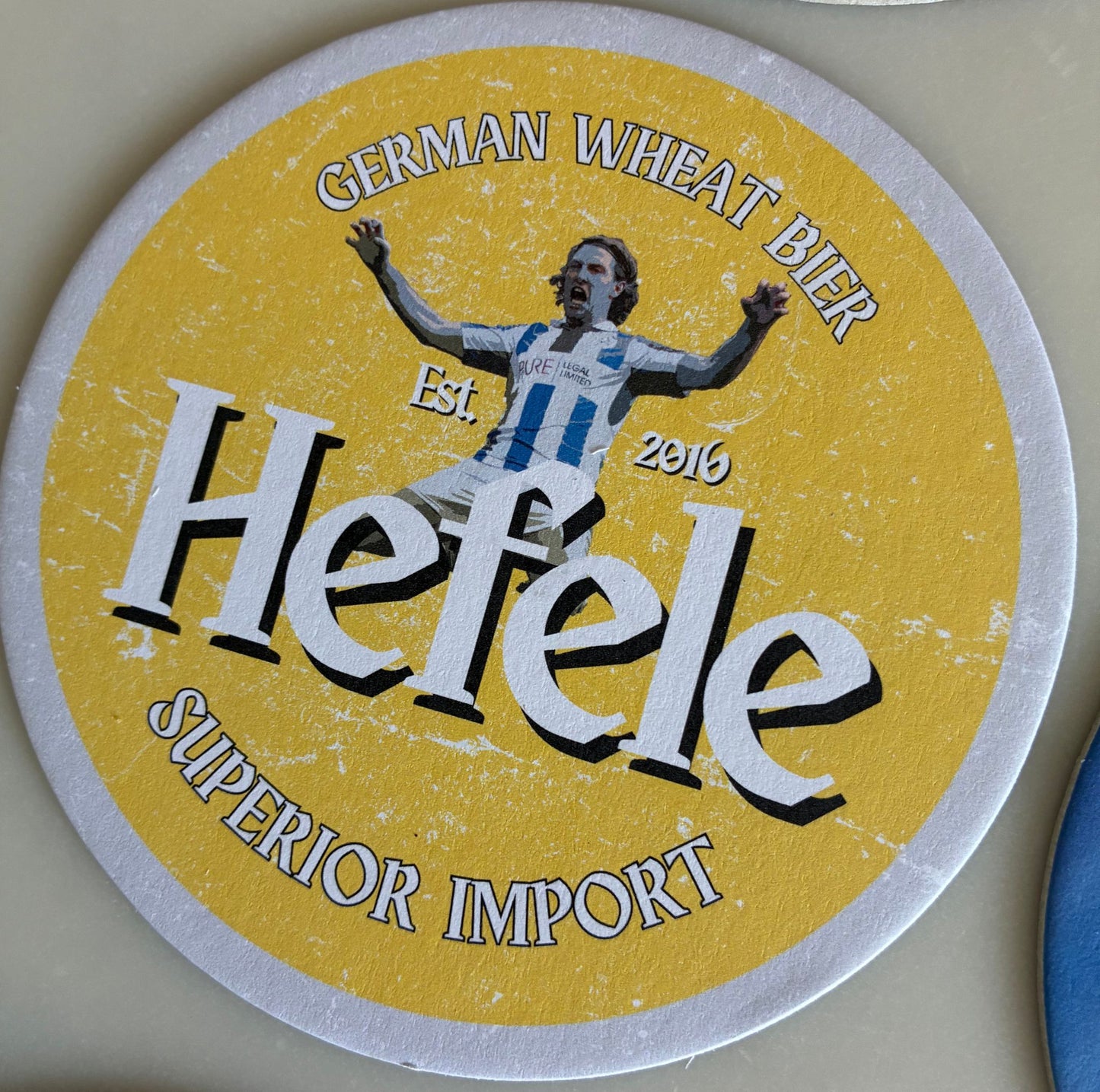 Huddersfield Town FC beer mats: Icons collection