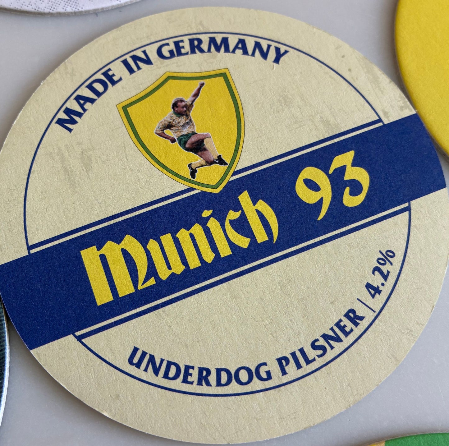Norwich City FC beer mats: Icons collection