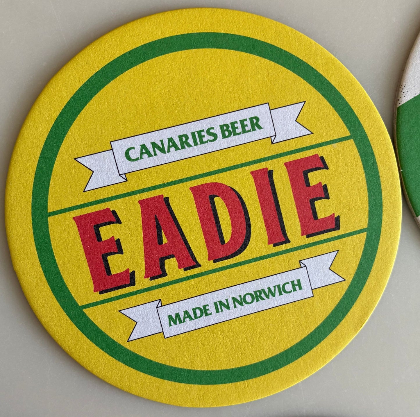 Norwich City FC beer mats: Icons collection