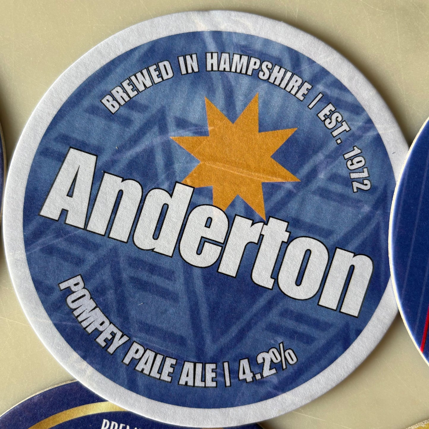 Portsmouth FC beer mats: 'Icons' collection