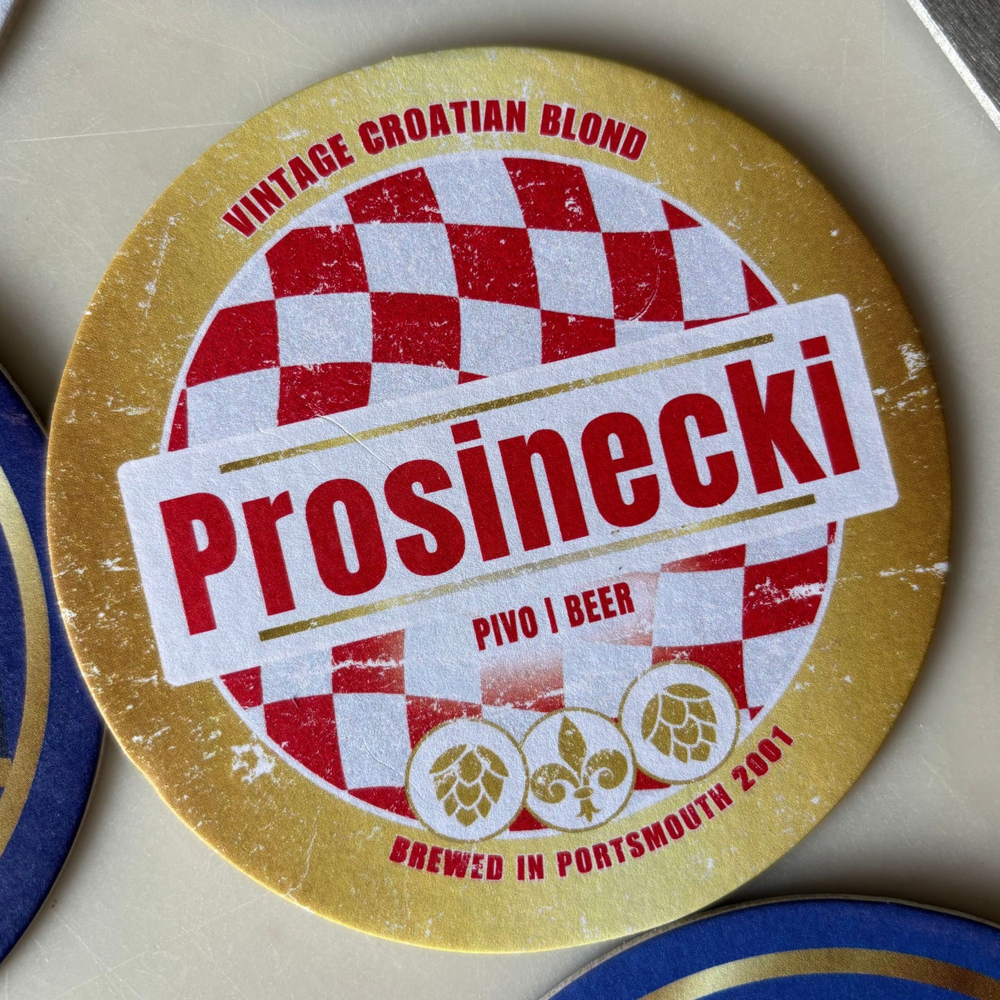 Portsmouth FC beer mats: 'Icons' collection