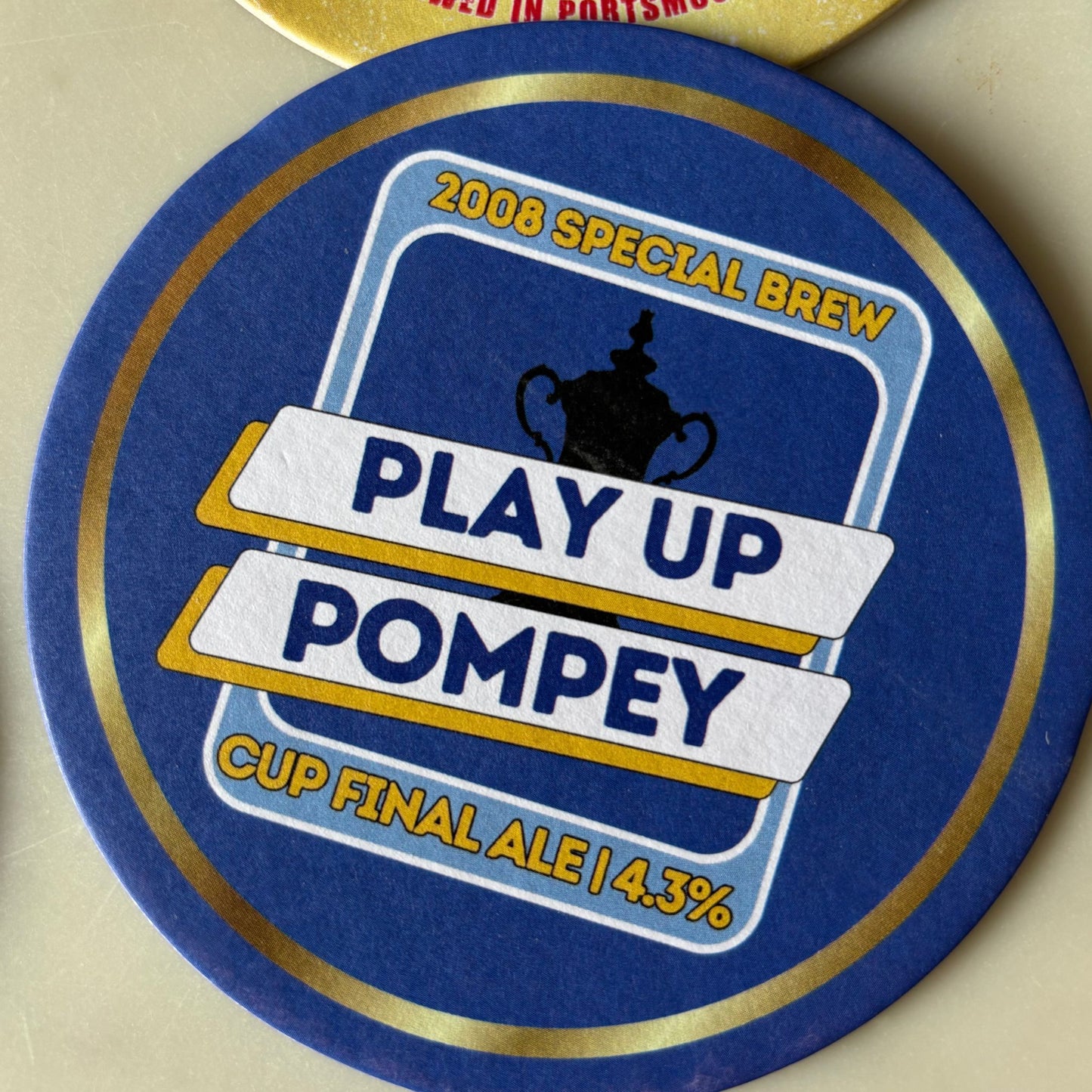 Portsmouth FC beer mats: 'Icons' collection