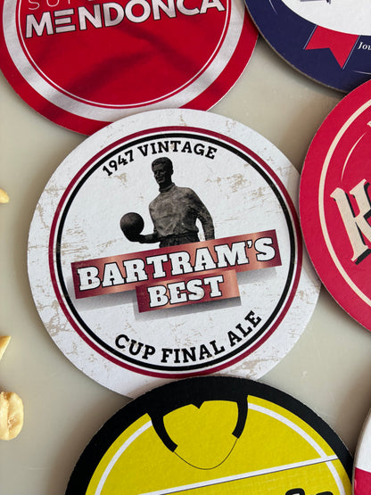 Charlton Athletic FC beer mats: Icons collection