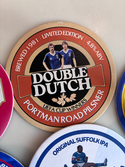 Ipswich Town FC beer mats: Icons collection