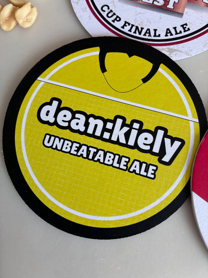 Charlton Athletic FC beer mats: Icons collection