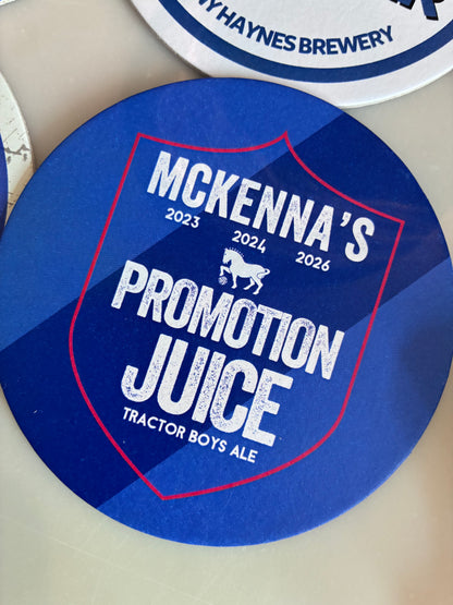 Ipswich Town FC beer mats: Icons collection