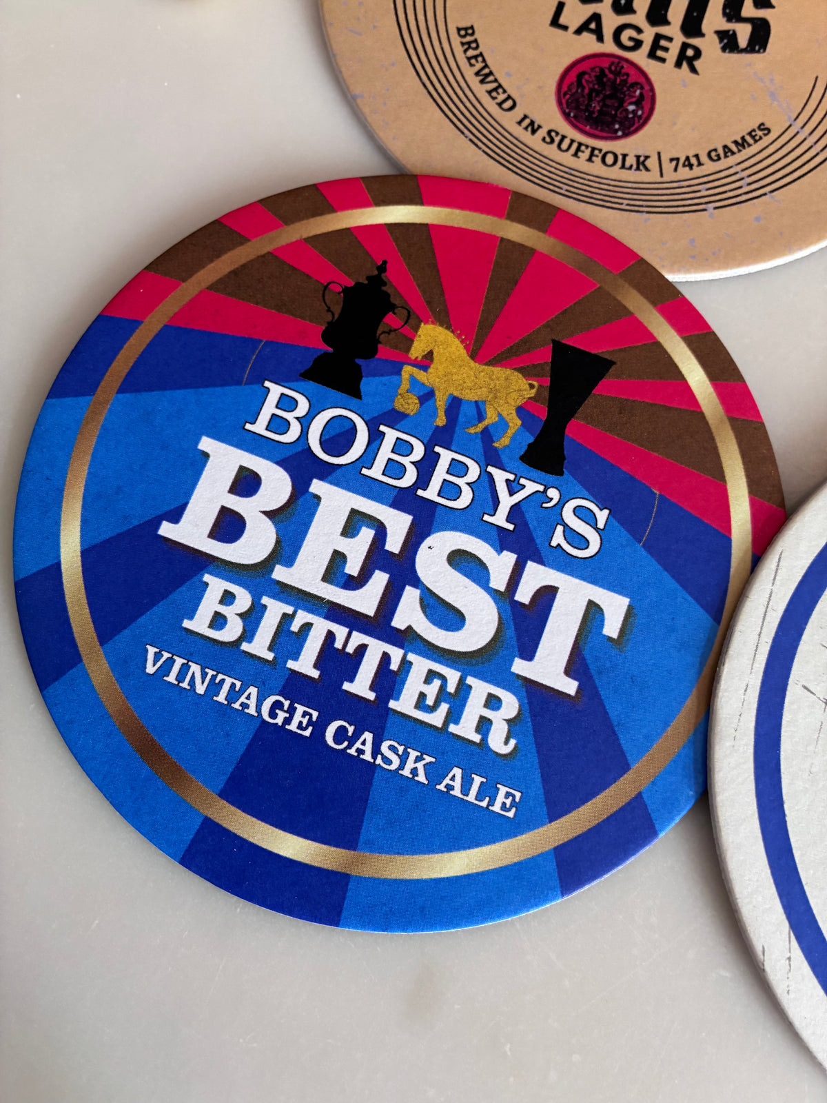 Ipswich Town FC beer mats: Icons collection
