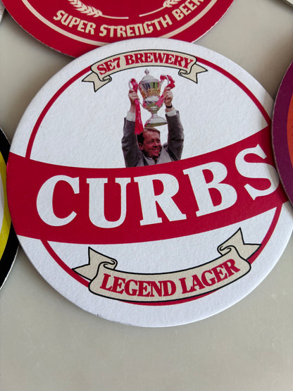 Charlton Athletic FC beer mats: Icons collection