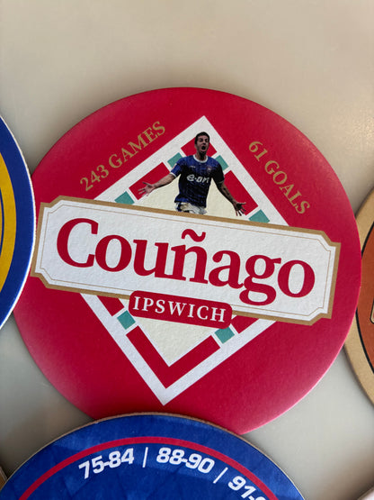 Ipswich Town FC beer mats: Icons collection