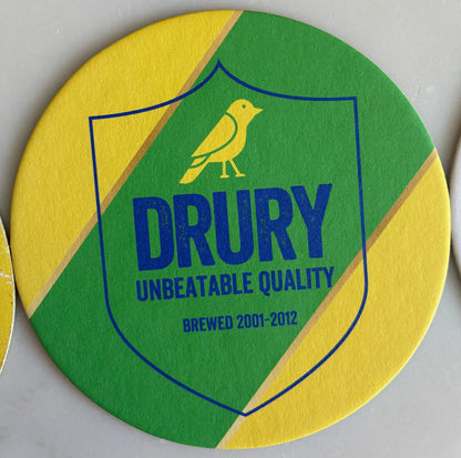 Norwich City FC beer mats: Icons collection