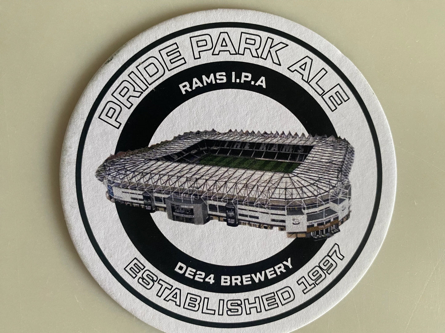 Derby County beer mats: 'Icons' collection